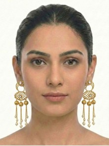 Antique Polki Earrings